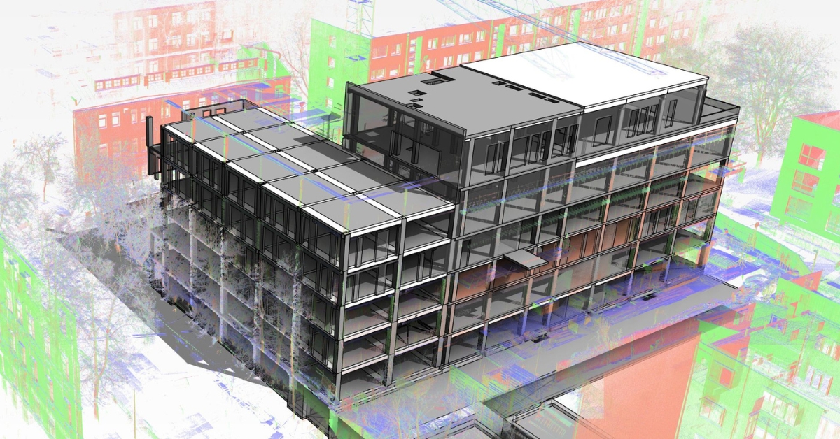 Control surveys to compare construction progress with as-designed models or drawings for quality assurance purposes. The complete 3D model can be prepared from a laser scanning data.