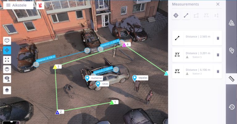 point cloud software interface