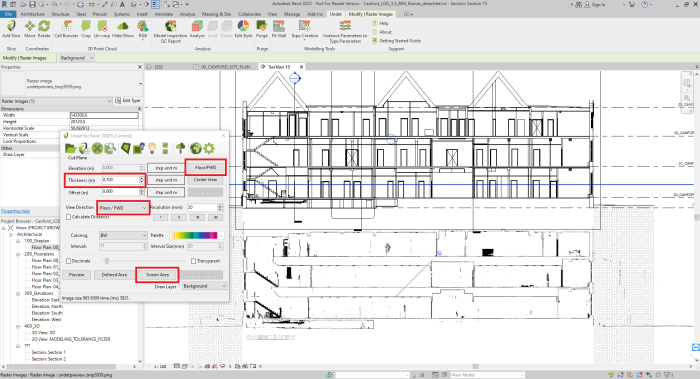 Remotepoint Revit How to manually align an Undet point cloud project to a Revit model ...
